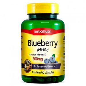 MAXINUTRI BLUEBERRY 500MG COM 60 COMPRIMIDOSS