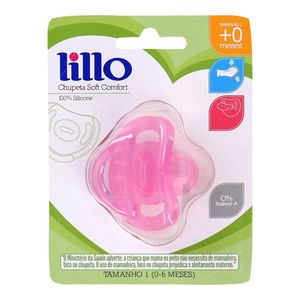 CHUPETA LILLO SOFT CONFORT ROSA N.1 R:623231