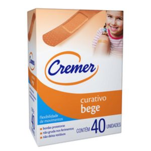 Curativo Cremer Bege Com 40 Unidades