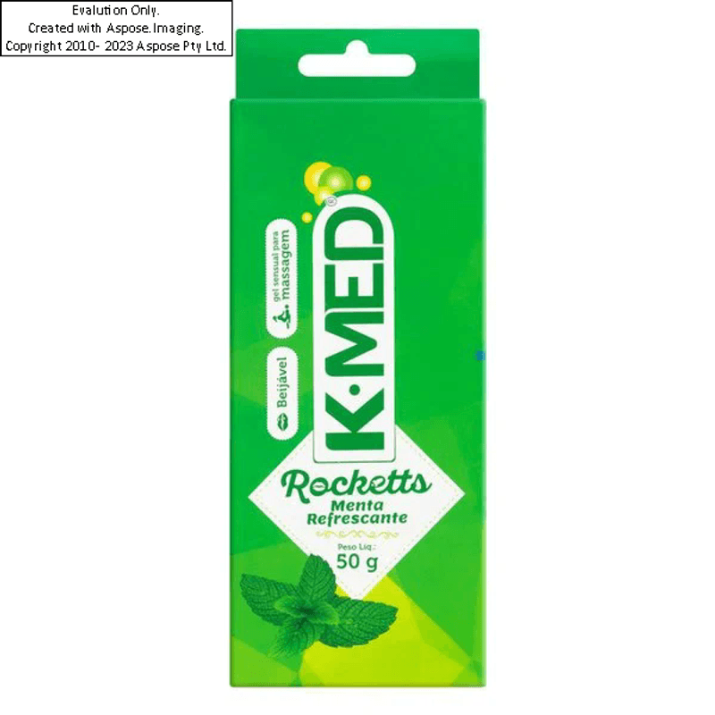 gel-lubrificante-intimo-kmed-rocketts-menta-refrescante-50g