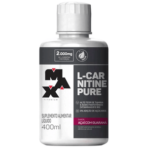MAX TITANIUM L-CARNITINE AÇAI COM GUARANA 400ML