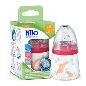 MAMADEIRA LILLO DESIGN SMART ROSA 120ML R:625731
