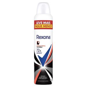 DESODORANTE REXONA INVISIBLE ANTIBACTERIAL 250ML