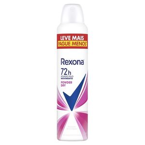DESODORANTE REXONA POWDER DRY 250ML