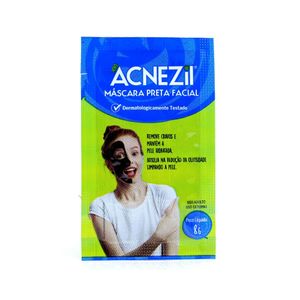 MASCARA FACIAL PRETA ACNEZIL 8G