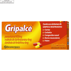 GripalcE Com 10 comprimidos