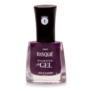 Esmalte Risque Diamond Gel Calda Blueb 9,5ml
