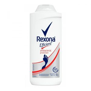 Talco Desodorante Para Os Pes Rexona Efficient Antibacterial Protection 100G