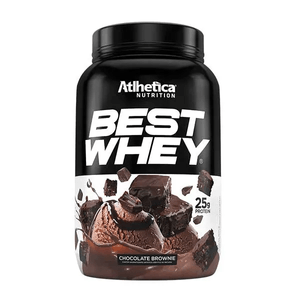 SUPLEMENTO ATLHETICA BEST WHEY BROWNIE CHOCOLATE 900G