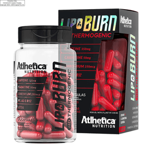 TermogEnico Lipo Burn Hd Atlhetica Nutrition Com 60 comprimidos