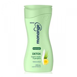 LOCAO HIDRATANTE MONANGE DETOX 200ML