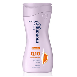 LOCAO HIDRATANTE MONANGE FIRMADOR Q10 NORMAL SECA 200ML