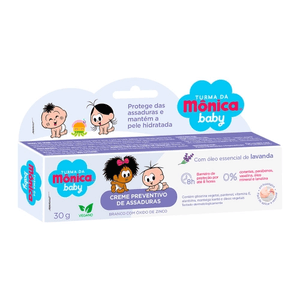CREME PARA ASSADURA TURMA DA MONICA OX ZINCO 30G