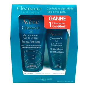 Kit Avène Gel de Limpeza Cleanance 150ml+60ml grAtis