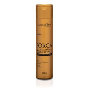 SHAMPOO ACQUAFLORA FORÇA CRESCIMENTO RESISTENCIA 300ML