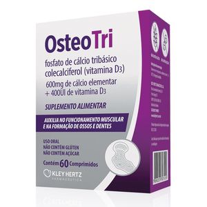 OSTEOTRI 600MG+400UI COM 60 COMPRIMIDOS