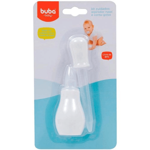 KIT BUBA ASPIRADOR NASAL+CONTA GOTAS R:6142