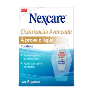 Nexcare Curativo Cicatrizaçao Avançada 6 Unidades