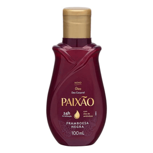 OLEO CORPORAL PAIXAO FRAMBOESA NEGRA 100ML