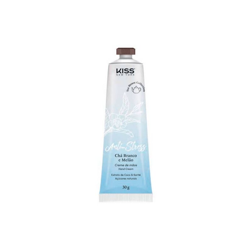 creme-para-maos-kiss-ny-cha-branco-e-melao-30g