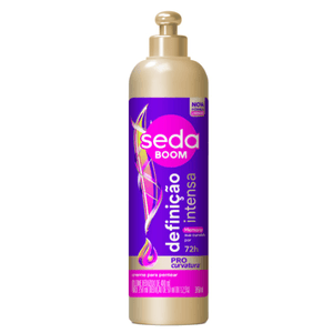 CREME DE PENTEAR SEDA BOOM DEFINIÇAO INTENSA 350ML