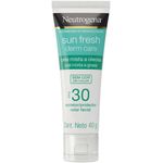protetor-solar-facial-neutrogena-sun-fresh-derm-care-sem-cor-pele-normalseca-fps70-40g