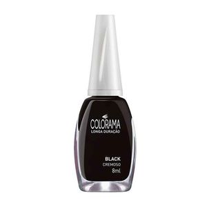 Esmalte Colorama Cremoso Black 8Ml