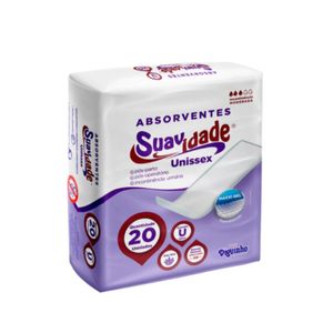 Suavidade Absorventes Unissex C/20