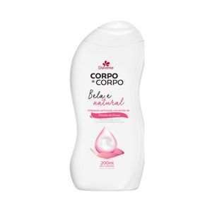 Creme Hidratante Davene Corpo A Corpo Bela E Natural 200ml