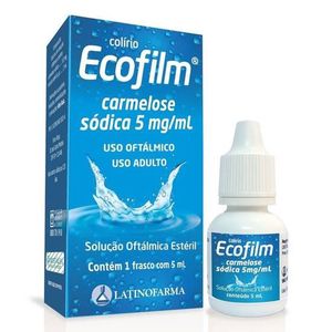 Soluçao Oftalmica Ecofilm 5Mg/Ml 5Ml