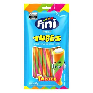 Bala Fini Tubes Twister Com 80g