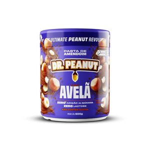 Pasta De Amendoim Dr. Peanut Avelã 600G