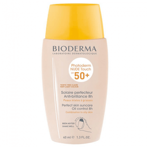 PROTETOR SOLAR BIODERMA PHOTODERM NUDE MUITO CLARO FPS50 40ML