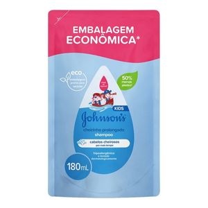 Shampoo Johnsons Baby Cheirinho Prolongado Refil Com 180ml