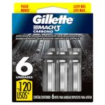 carga-de-aparelho-para-barbear-gillette-carbono-mach3-leve-6-pague-5-unidades