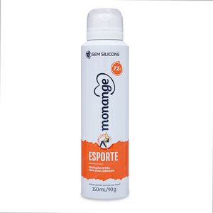 Desodorante Monange Esporte Aerosol Com 150ml