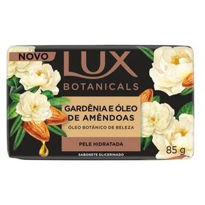 Sabonete Lux Botanicals Gardenia e Oleo de Amendoas Barra Com 85g