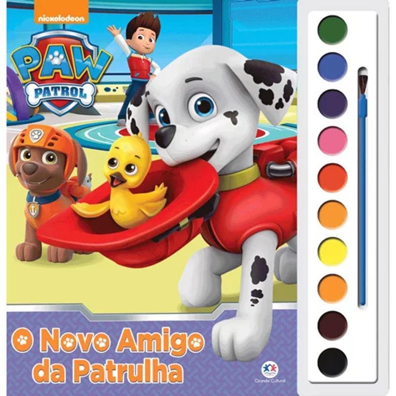 ciranda-livro-aquarela-patrulha-canina