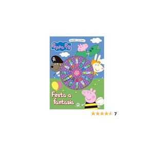 Livro de Colorir Ciranda Cultural Peppa Pig Festa Fantasia