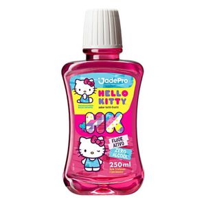 Enxaguante Bucal Infantil Jadepro Hello Kitty 250Ml