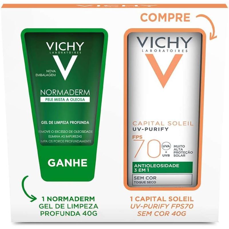 kit-vichy-gel-de-limpeza-normaderm-40gprotetor-solar-facial-capital-uvpurify-fps70-40g