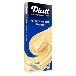 Chocolate Branco Diatt Com 25g
