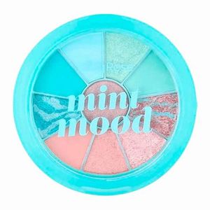 Paleta De Sombra E Iluminador Ruby Rose Mint Mood R:1075