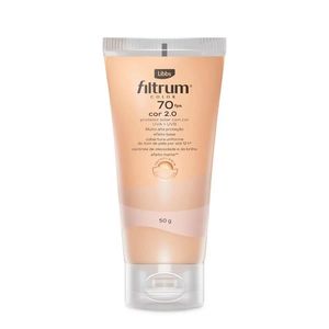 Protetor Solar Facial Filtrum Color Cor 2.0 Fps70 50G