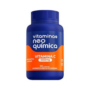 Vitaminas Neo Quimica Vitamina C 500mg Com 30 Comprimidos