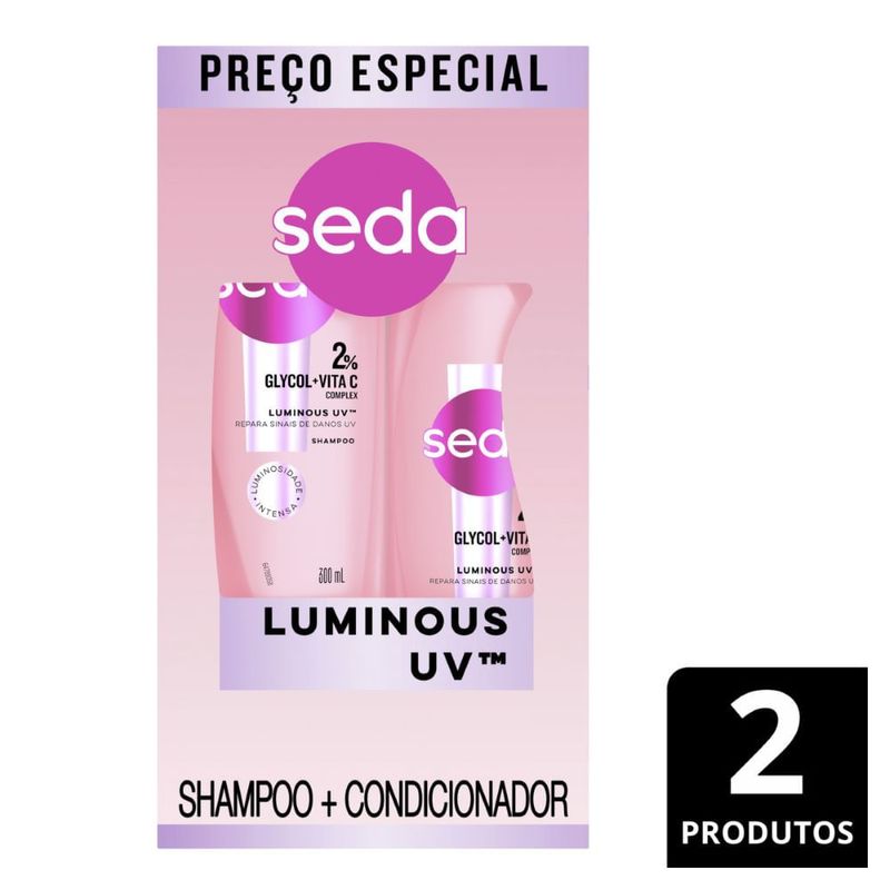 kit-seda-luminous-uv-shampoo-300ml-condicionador-190ml