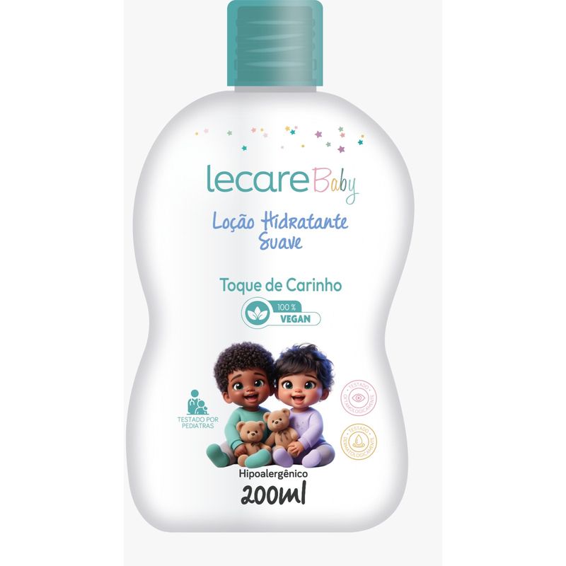 locao-hidratante-lecare-baby-200ml