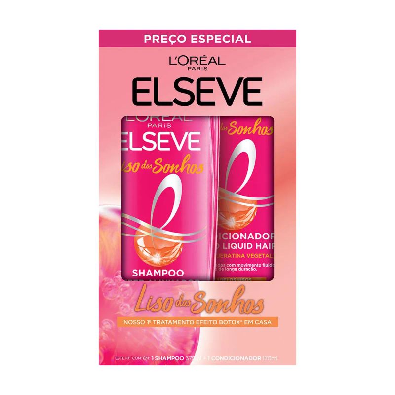 kit-elseve-liso-sonhos-super-alinhador-shampoo-375mlcondicionador-170ml