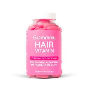 Suplemento Alimentar Gummy Hair Vitamin Tutti-Frutti Com 60 Gomas