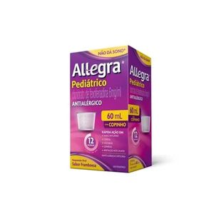 Allegra Infantil 6Mg/Ml Suspensao 60Ml